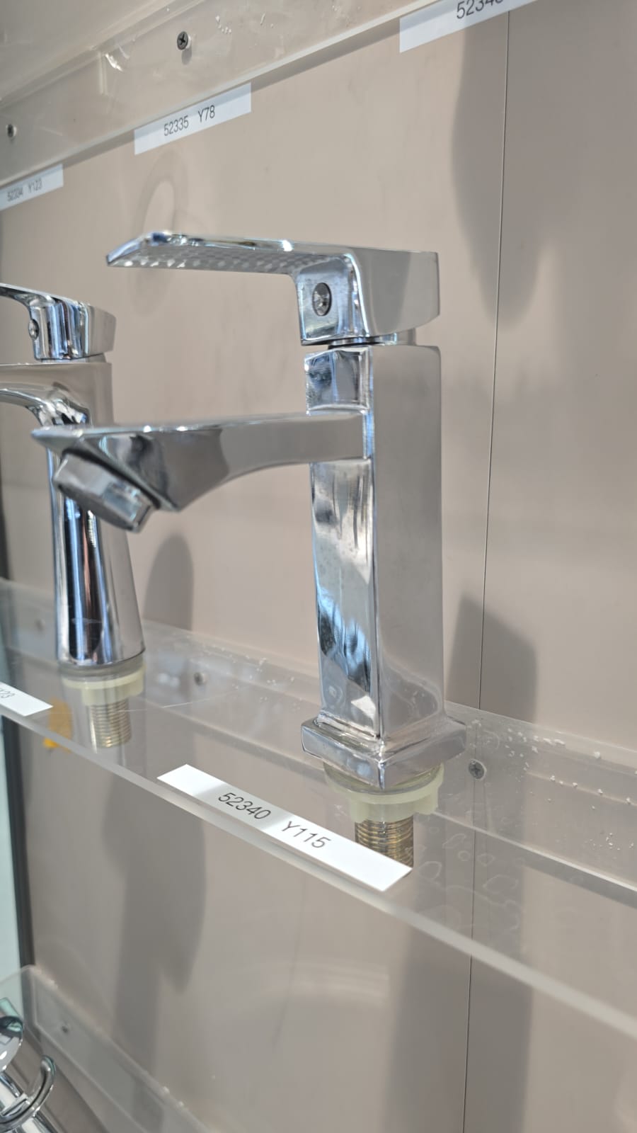 Kubus Squared Basin Mixer