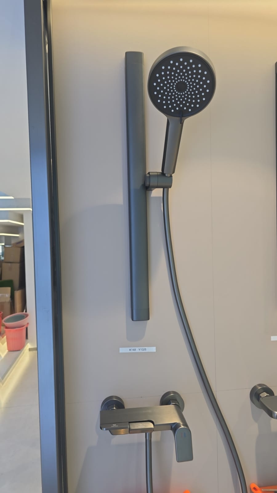 Graphite Handheld Shower Set