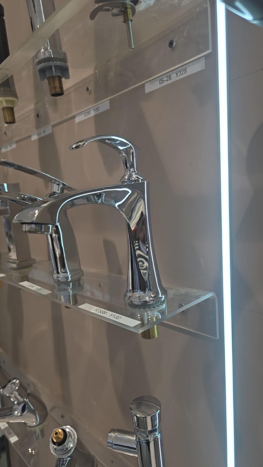 Arc Curved Basin Mixer