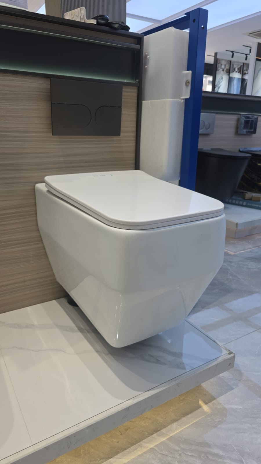 Noir Cube Wall-Hung WC