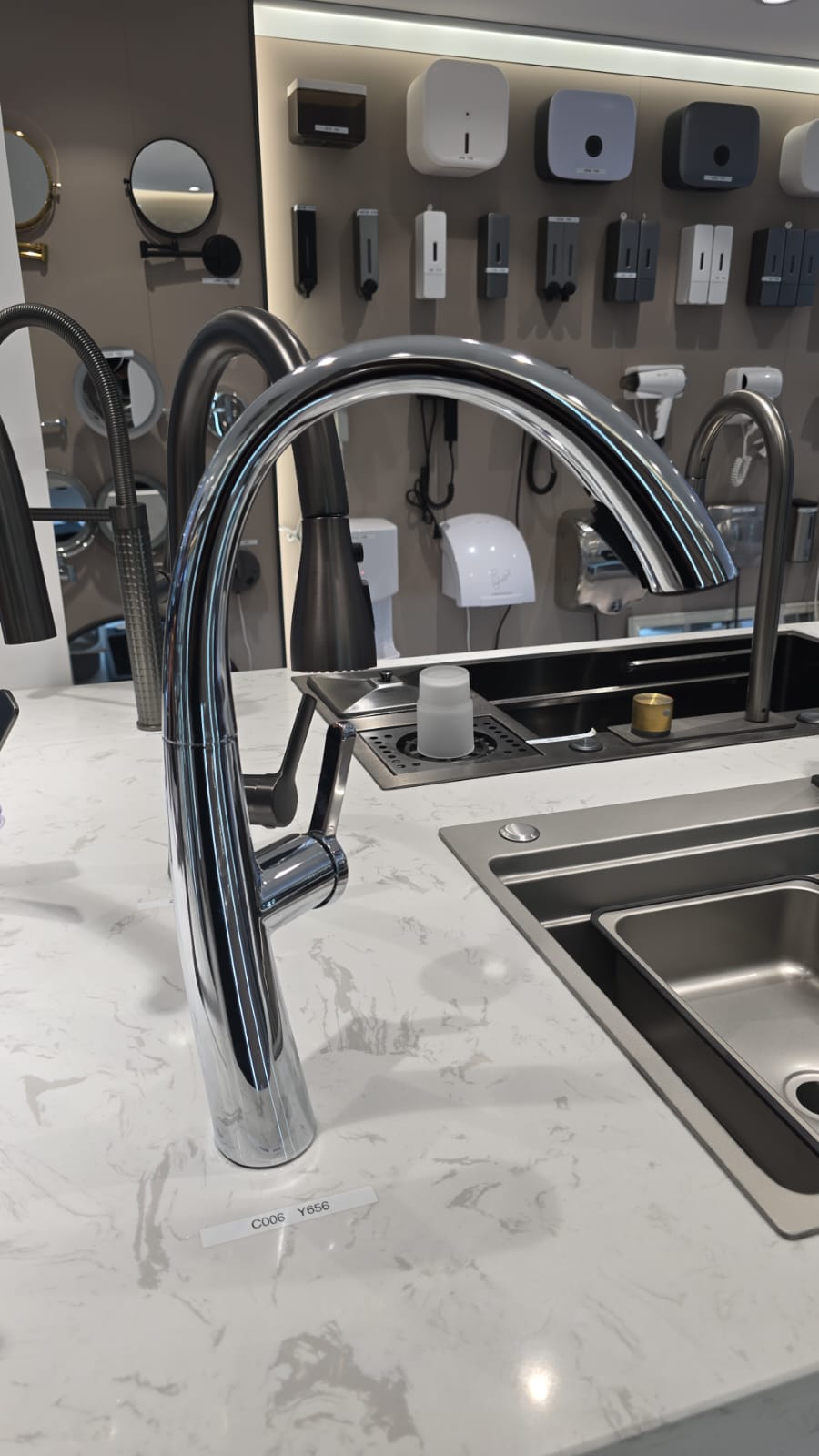 Arc Pull-Down Kitchen Mixer