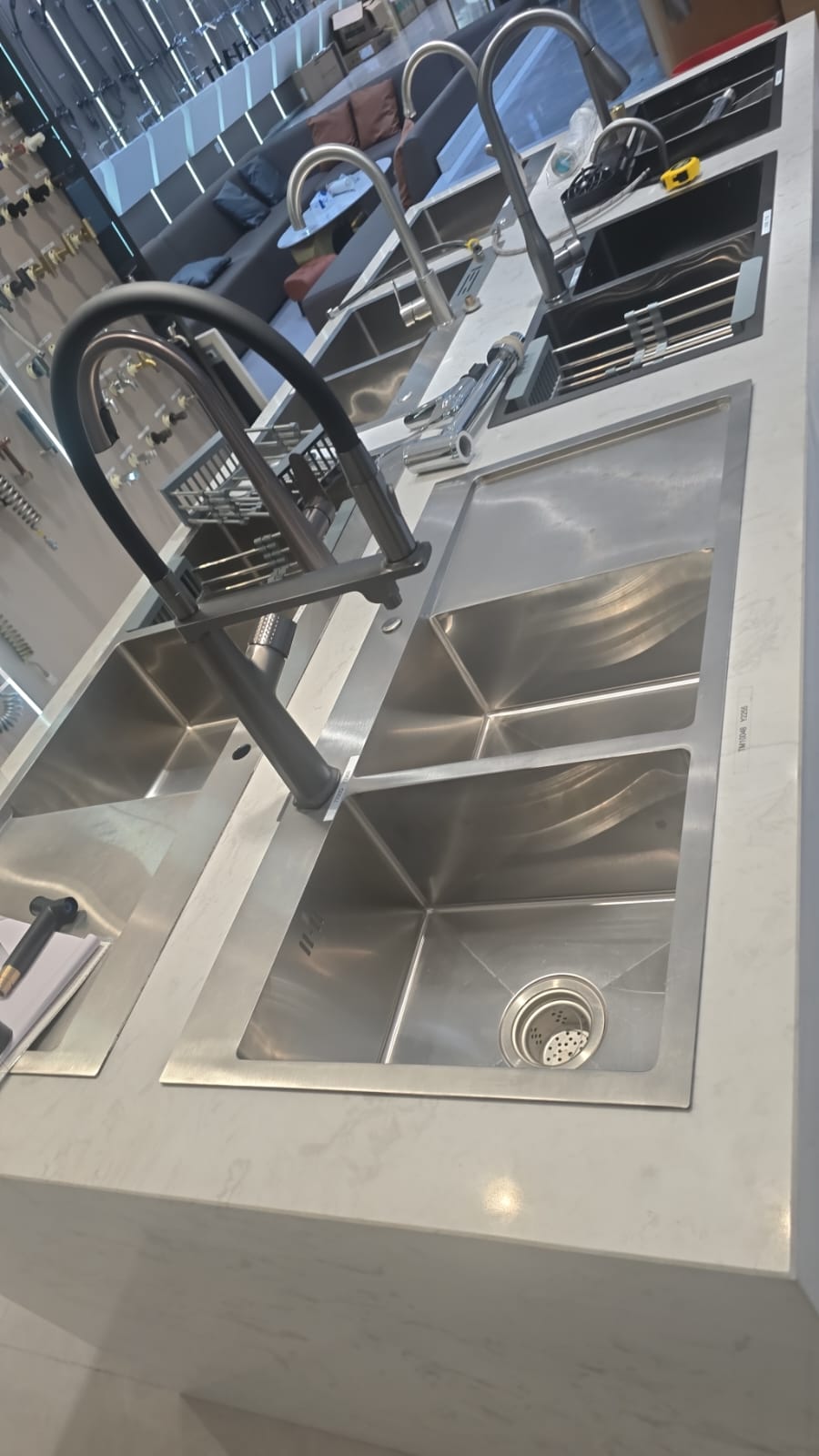Atelier Double Workstation Sink