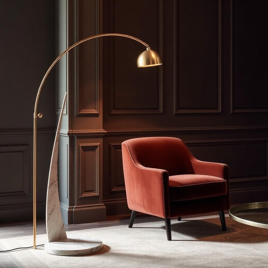 Marble Arc Floor Lamp
